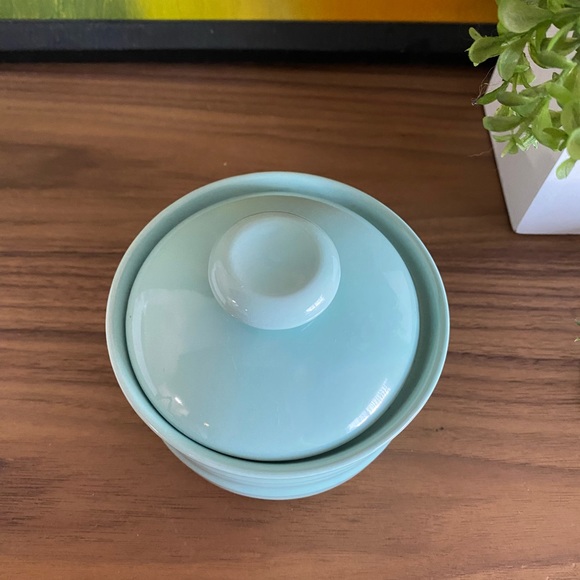 Small Vintage Blue Japanese Dish - Picture 2 of 4
